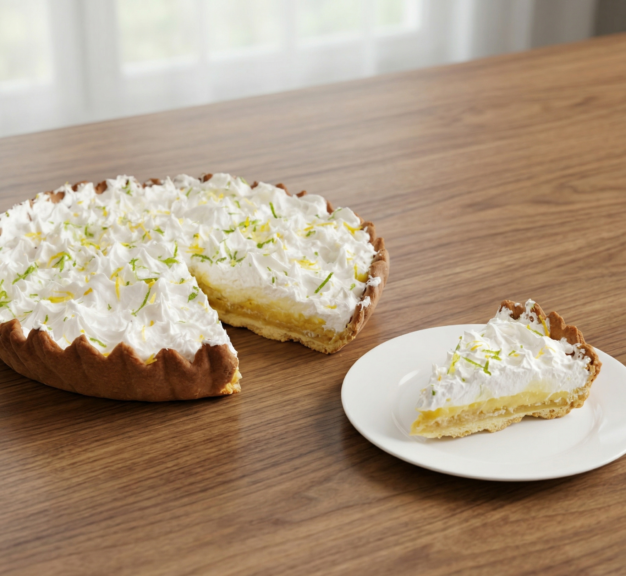 Tarte Traditionnelle Citron Meringuée